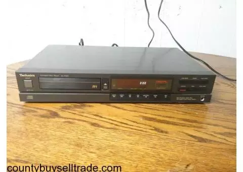 RARE 1987 Technics SL-P300 CD Player Tested and Works