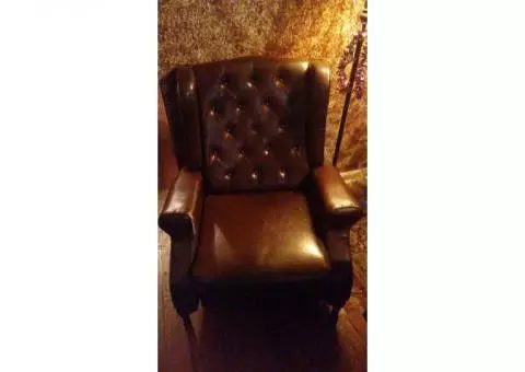 Brylane Home Leather Recliner - $200 Or Best Offer